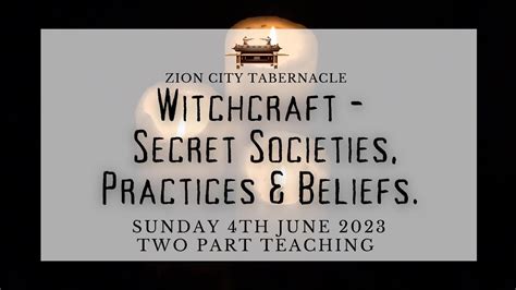 The Secret Meetings and Gatherings of a Shadowy Witchcraft Society